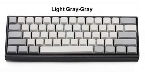 NPKC Blank XDA Keycaps ANSI ISO Layout 61 Keys 87 Keys 108 Keys Fit with MX Switches of Mechanical Keyboards (61-Key)