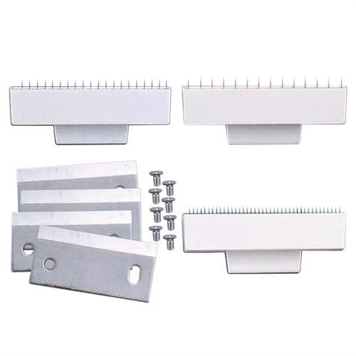 New calibration Beck (NEW CABBEC) dedicated blade flat blade (4 Disc), comb blade (subdivision (one), medium eyes (one), Ara eyes (one)) full set