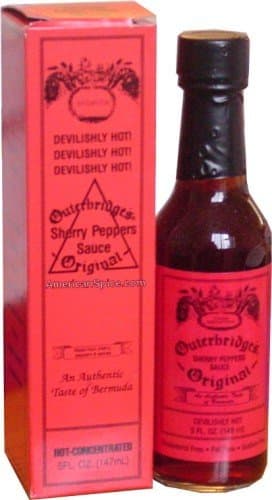 Outerbridge's Devilishly Hot Sherry Pepper Sauce, 5 fl oz