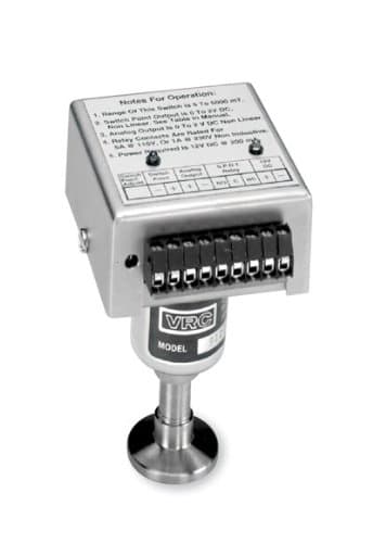 Diaphragm Type Switch/Transmitter, 1 to 1500 Torr