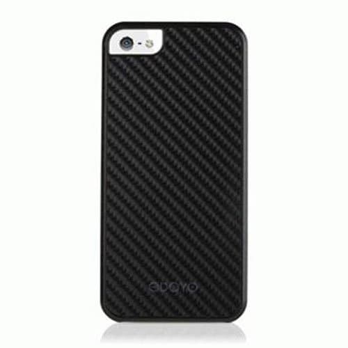 PH362MB MetalSmith Carbon Fiber Case for iPhone 5 - 1 Pack - Retail Packaging - Midnight Black