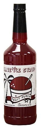Premium Sno-Cone and Shaved Ice Syrup (Fruit Punch)