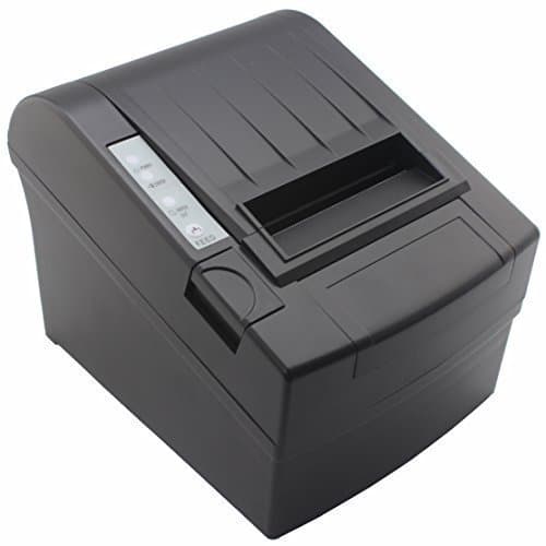 Radall 8220 Black 80mm Thermal Receipt Printer USB & LAN & Serial Thermal Printer Pos 80mm Receipt Printers All in One