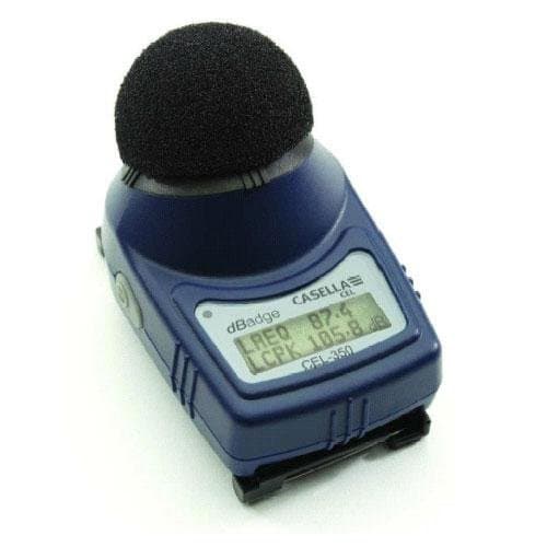 Casella dBadge2/k2 CEL-350/K2 Micro Noise Dosimeter Kit, 2Pk