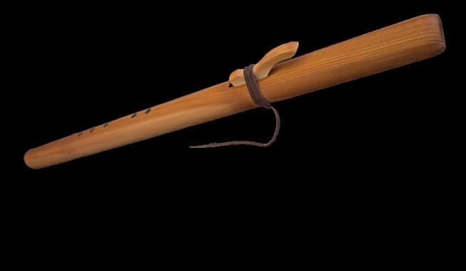 Native American Style Cedar Flute By Gray Fox, Key of G Minor, Six Holes