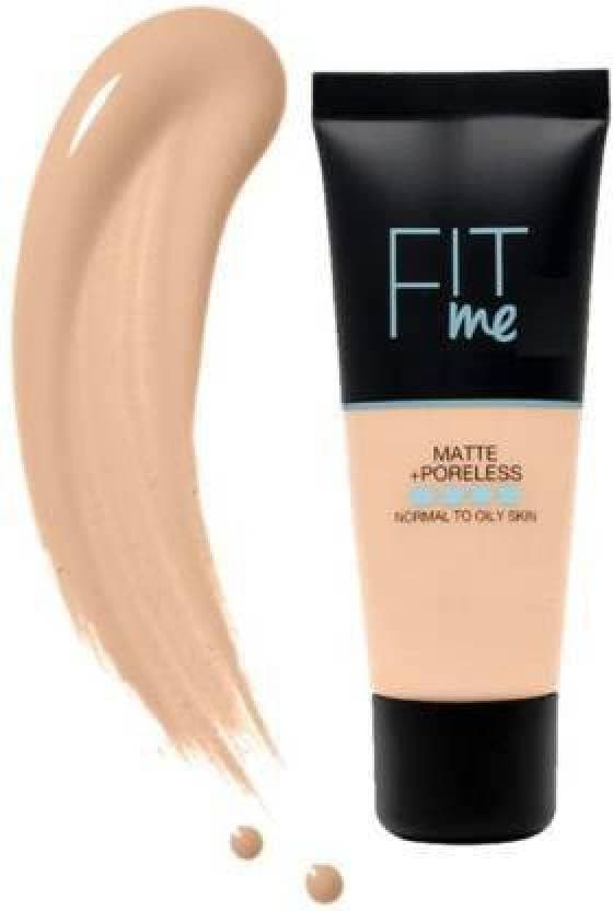 Fit Me Matte+Poreless Liquid Tube Foundation Full Coverage For All Skin Type Natural 40Ml