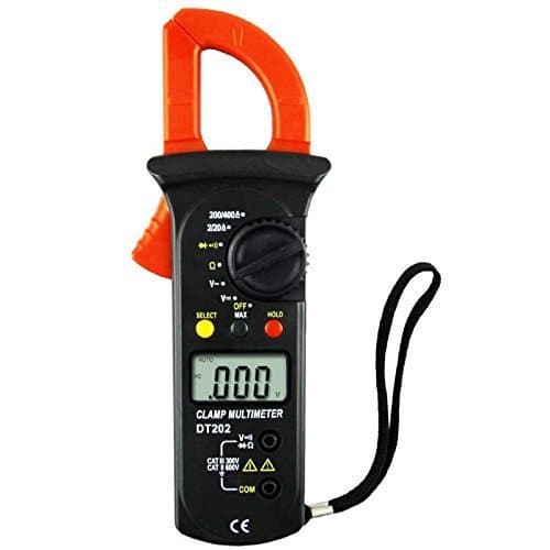 Volmate Auto Ranging Auto-off Digital Clamp Multimeter Voltmeter Ammeter Ohmmeter, AC Current Tester