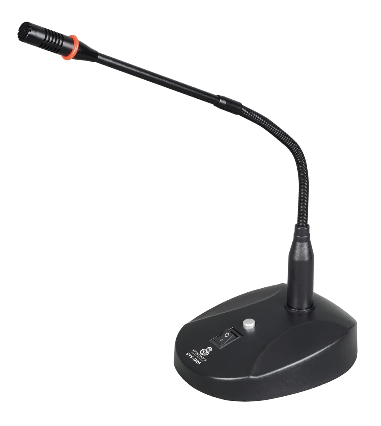 Gooseneck Wired Conference Microphone Flexible with On/Off Switch for Office, schools
