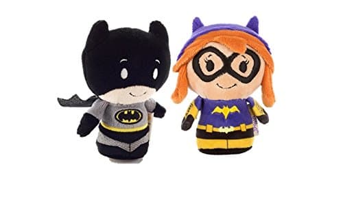 itty bittys Batman and Bat Girl DC Comics Set of 2 Soft Toys 12cm