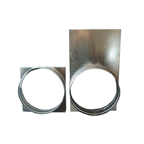 Square To Round Adapters For Goodman Medium to Large Chassis Packaged Units