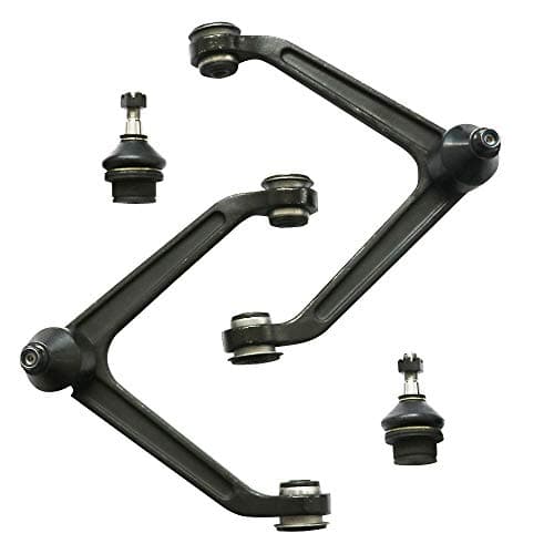 Titaniarm 4 Pcs Suspension Kit-2 Front Upper Control Arms Ball Joint Assembly 2 Front Lower Ball Joint