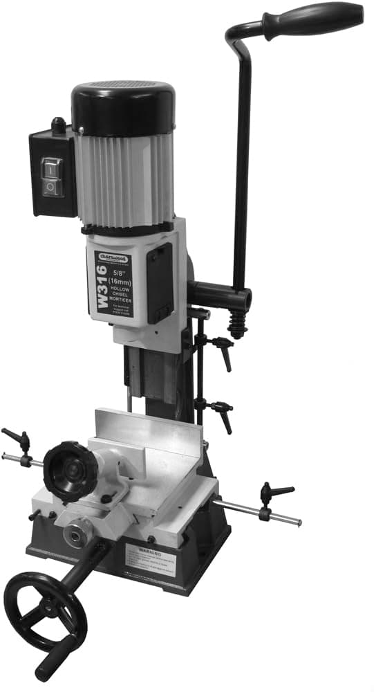 Charnwood 5/8'' Bench Top Chisel Morticer with Cast Iron Sliding Bed