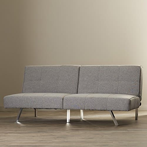 Derek Convertible Sofa Converts From Sofa to Bed in Seconds Made From Ash Premium Microfiber Fabric