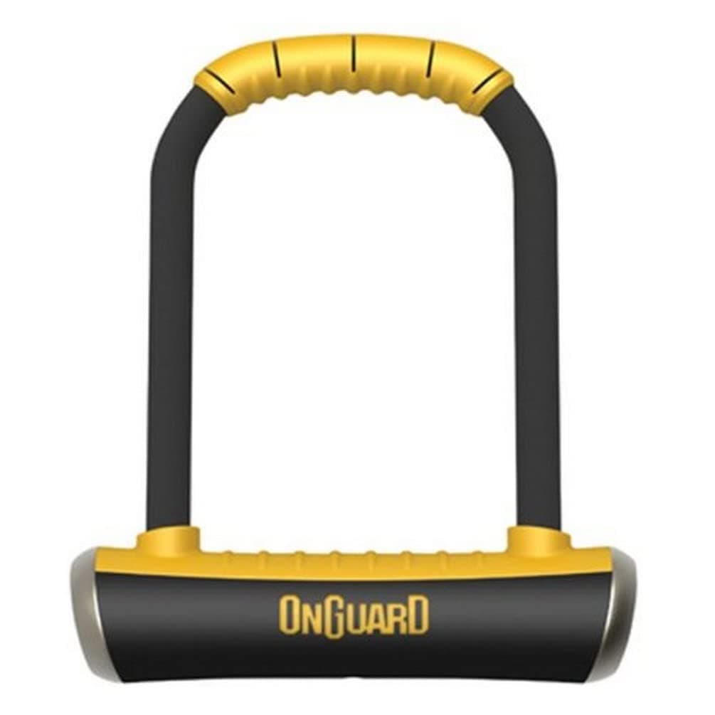 On-Guard 8001 Brute STD-8001 Keyed Shackle Lock - Black, 11.5 x 20.2 cm