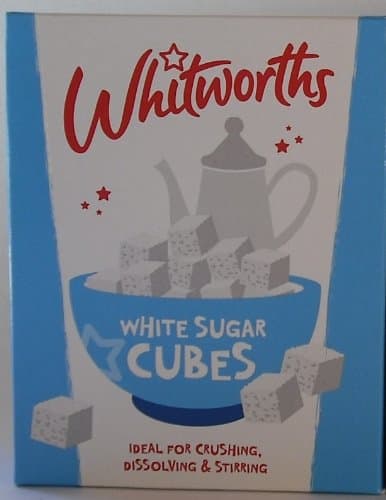 Whitworth White Sugar Cubes - 1 x 500 Gram