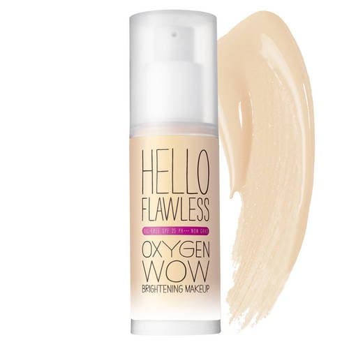Benefit Cosmetics 'Hello Flawless' Oxygen Wow Liquid Foundation 'I'm Plush and Precious' Petal 1 oz by CoCo-Shop