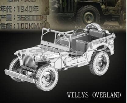 LabymosThe Willis Toy Jeep White