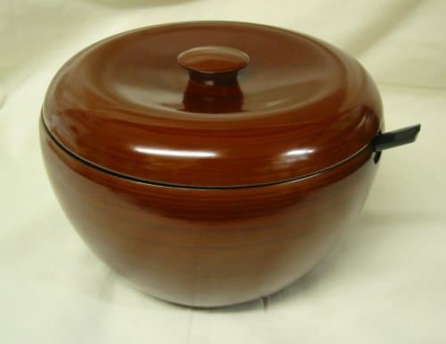 Covered Rice Serving Bowl, Ohitsu #L2053
