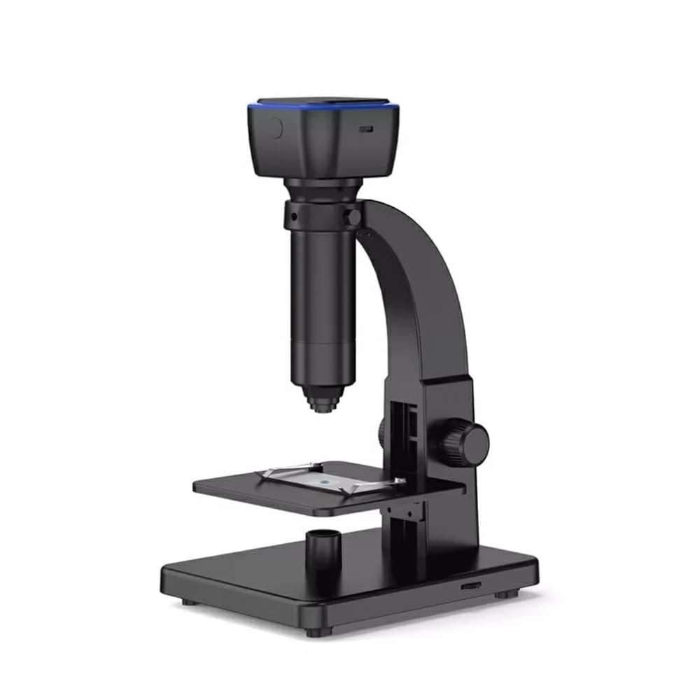 WiFi Digital Microscope for Students Kids Lab 2000x Magnification Dual Lenses with Dual Lens Wirelessly Connects with Android iOS Devices & with USB Wire with PC