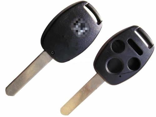 New 4 Buttons Uncut Remote Key Case Shell for Honda Accord Civic CR-V Insight No Chips Inside
