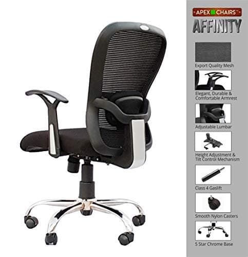 Savya home­® APEX AM-5028 Affinity Medium Back Office Chair