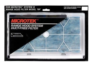 Broan 76F Microtek Range Hood Filter 2 Pack