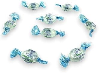 Crystal Mint Candies-1.5 lbs-Individually Wrapped Gourmet Blue Tint Hard Candy Mints for a Cool Refreshing Taste-Perfect After Dinner Mint(24 oz)