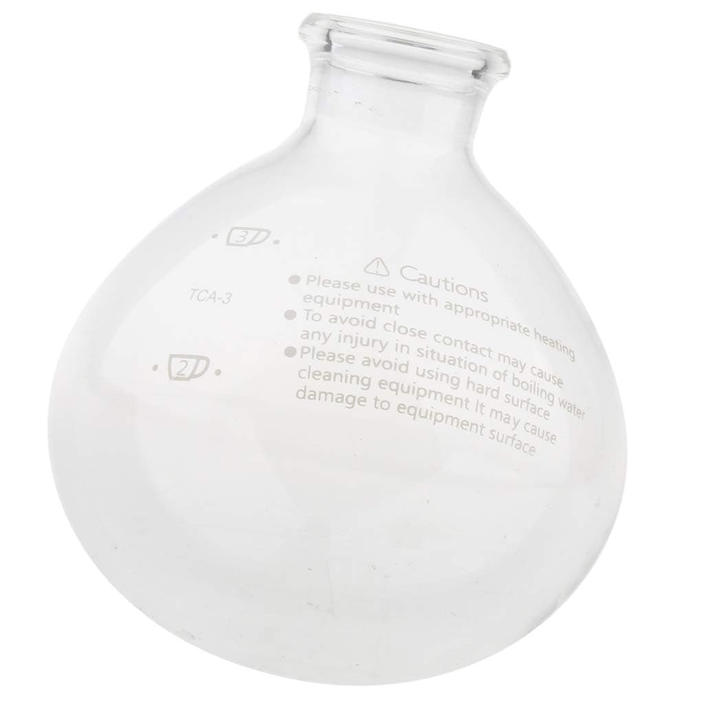 ZHJBD Syphon Vacuum Coffee Maker Coffee Siphon Maker Siphon Sprate Upper Pots Coffee Percolators Parts - 5Cup Undercoding/705