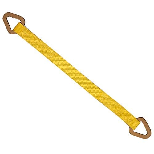 American Industrial/ 4", 1 Ply Steel Triangle Triangle Polyester Web Sling/ Tt1-904Px4/ 4 Ft. Long/ 6,400 Lbs. Vertical