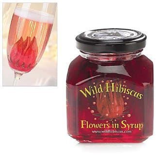 Wild Hibiscus Flowers in syrup