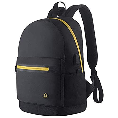 BUG Laptop Bag Anti Theft Laptop Backpack with USB Charging Port Waterproof Night Light Reflective College School Bag for Men Women