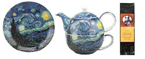 Van Gogh Starry Night Tea for 1 Bundle with 1 Package of 6 Tea Bags