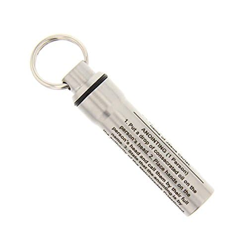 LDS Ordinance Guide Oil Vial - Silver