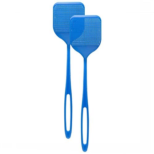 Smart Swatter Original Fly Swatter - Picks UP Bug w/904 Spikes, Patented & Made in USA, for Insects, Bugs, Spiders, Fly Killer Comes in a 2 Pack