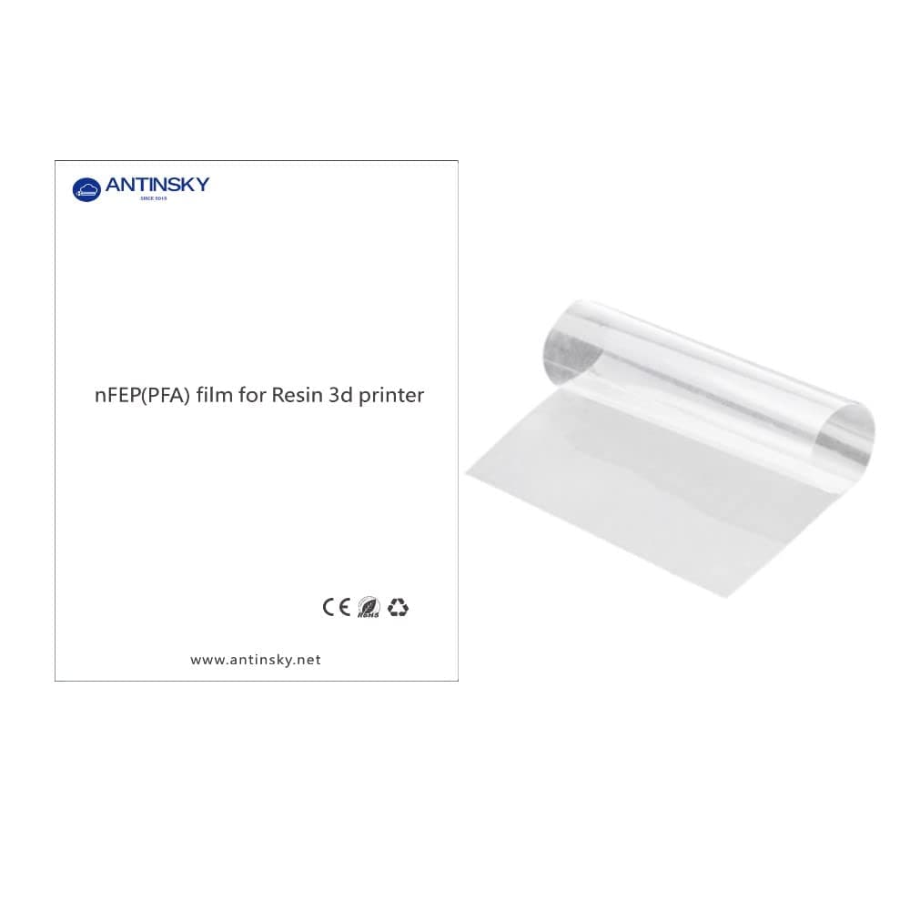Antinsky 2pc PFA (nFEP) Release Film for Phrozen Sonic Mini 8k, Antinsky M3, Elegoo mar3