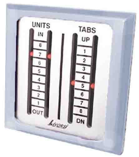 Livorsi 1 Dr 2 Tabs W/Card W/Frame