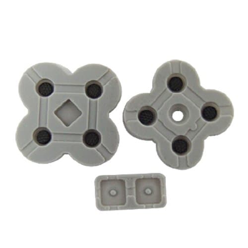 uxcell 3PCS Replacement Buttons Conductive Pads for Nintendo NDS Lite NDSL