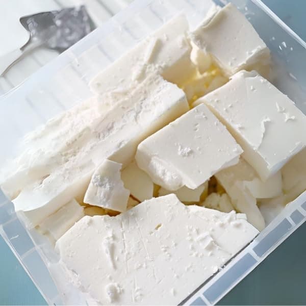 100% Pure Soy Wax Chunks/Cubes for Candle Making, Natural Wax - ISO Certified 9001 (White, 1Kg)