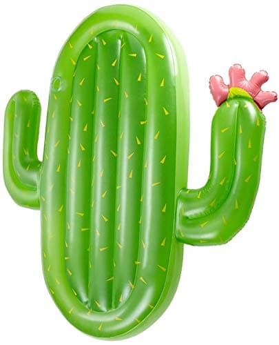 Vickea Inflatable Cactus Pool Float Large Outdoor Swimming Inflatable Pool Floatie Raft Lounge for Adults & Children