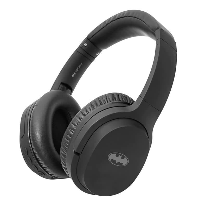 BATMAN Bluetooth Headset with Mic, Micro-SD Slot, FM & Aux (TM-BTH800)