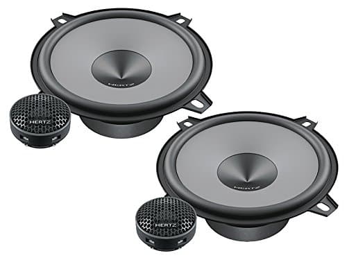 Hertz Uno Speaker K130 13 cm 440 W Composite System Including Installation Kit for Renault Megane III (Z) 11/2008-02/2014 Doors Front and Rear