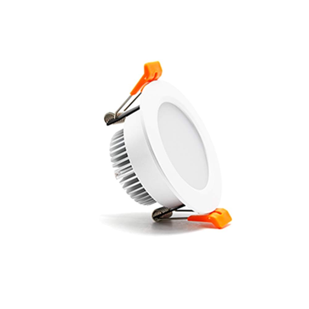 3 inch Dimmable LED Downlight, 110V 5W, 3000K Warm White Retrofit Recessed Lighting, CRI 80 with LED Driver, No Can Needed