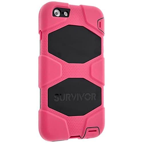 Griffin Survivor Case for Apple iPhone 6 Plus - Hot Pink/Black