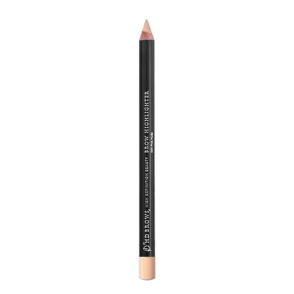 HD BROWS Brow Highlighter Under Eyebrow Highlighting Pencil, Soft Creamy and Easy to Blend, Highly Pigmented, Can Also be Used as Eyeliner, Pink Nude- Fair/Light Highlighter Shade