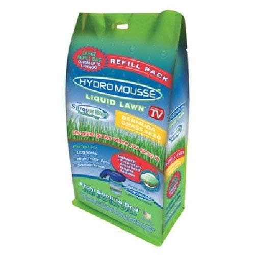 Hydro Mousse Bermuda Grass Seed - Large Refill Bag - Covers up to 1000 Square Feet