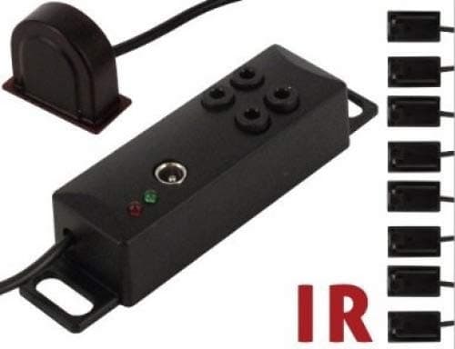 Sewell IR Repeater Kit, 4 Dual Emitters (Control 8 Hidden Devices)