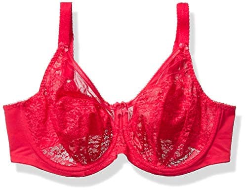 Goddess Women's Plus-Size Adelaide Underwire Banded Bra Bra, Raspberry, 34G