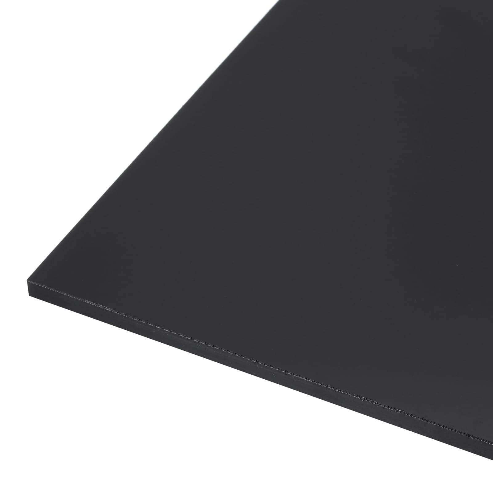 305 x 152 x 6mm HDPE Plastic Sheet, High Density Polyethylene Sheet Cutting Board Black Solid Block, [for Marine, DIY, Home Floor]