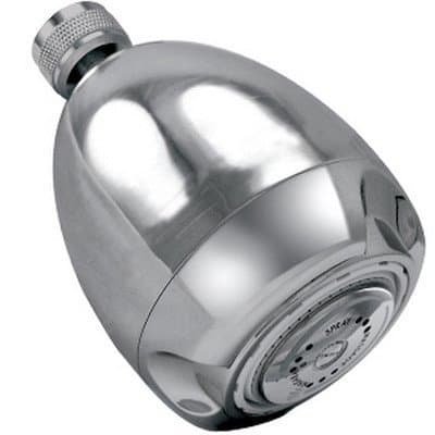 Earth Massage Showerhead Flow Rate: 2 GPM, Finish: Chrome