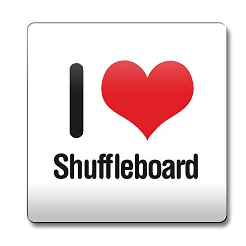 Duke Gifts I Love Shuffleboard Magnet 1065